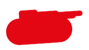 RisikoOriginal red tank rosso risiko Sticker