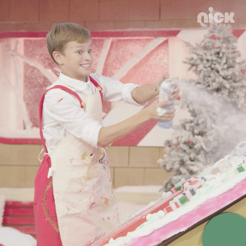 Snow Spraying GIF by Nickelodeon