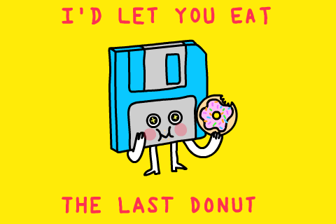Donut Compliment GIF