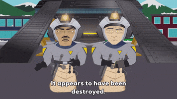 space cops talking GIF by South Park 
