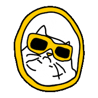 Start Up Cat Sticker by DIVE INN - Die Innovationsagentur