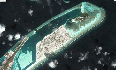 maldives google earth GIF