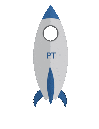 Rocket Sticker by Panama Translator