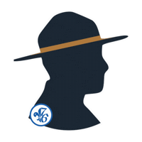 Ranger Hat Sticker by 76th Scout Group Strovolos - 76 Scouts