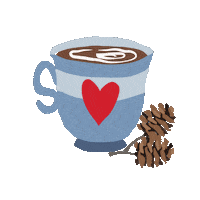 LilaLotta coffee drink cafe cup Sticker