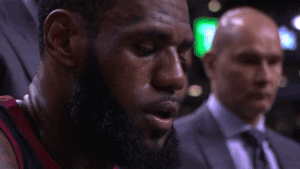 Working Hard Lebron James GIF by NBA