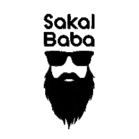 SakalBaba beard sakal sakalbaba sakal baba Sticker