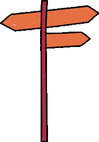 Arrows Unterwegs Sticker by JAKO-O