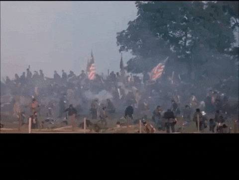 spsweeney91 giphygifmaker patriotism gettysburg flag steward GIF