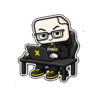 Tech Computer Sticker by ZTIKIX