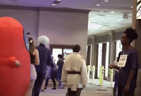 Comic Con Hard R GIF by Micropharms
