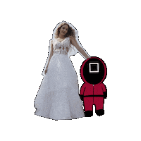 Wedding Dress Game Sticker