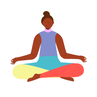 RDBRASIL adm meditação meditar raia Sticker
