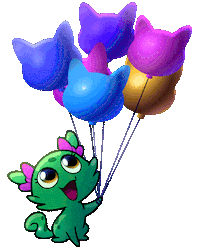 CreuCat party birthday happy birthday yay Sticker