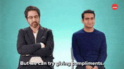 Kumail Nanjiani Compliment GIF by BuzzFeed