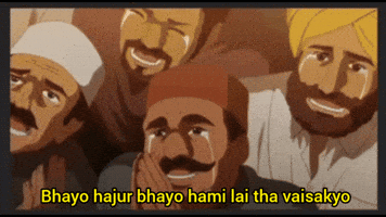 samir_mahasaye crying cry nepali folded hands GIF