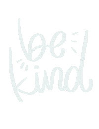 advaitabapat calligraphy kind be kind ananya Sticker