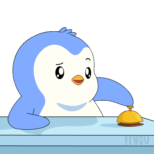 Buy Buy Buy Waiting Sticker by Pudgy Penguins