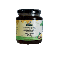 beepropolisbrasil bee honey mel abelha Sticker