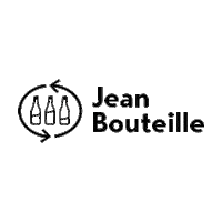 Jean_Bouteille bottle sustainable bio ecofriendly Sticker