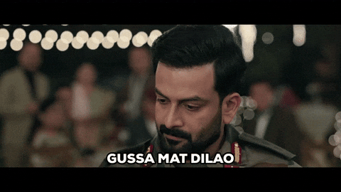 Angry Prithviraj Sukumaran GIF by saregama