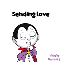 Flying Kiss Love GIF by VeeFriends