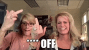 Flip The Bird Suck It GIF by Chicks on the Right
