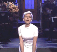 scarlett johansson television GIF by Saturday Night Live