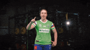 Rugby League Green Machine GIF by Canberra Raiders