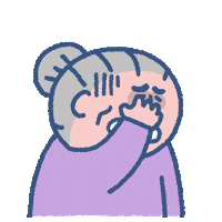 Shame Sigh Sticker by SOWINGHONG