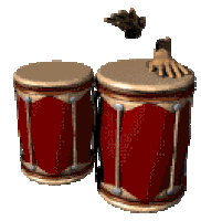 3D Drums Sticker