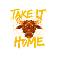 Gym Bull Sticker by Stay Dedicated
