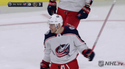 Happy Ice Hockey GIF by NHL