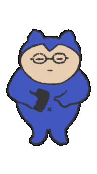 Meganeneko Sticker
