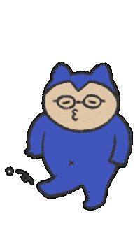 Meganeneko Sticker