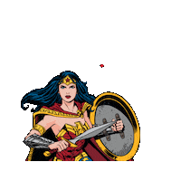 Amazon Hero Sticker by DC
