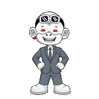 Formal Wear Business Suit Sticker by Zhot