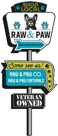 Shop Local Sticker by Raw And Paw Co