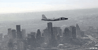 plane over houston GIF by NASA