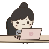 Tired Work Sticker