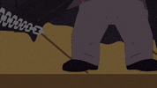 leg chain GIF by South Park 