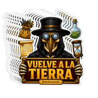 Halloween Volver Sticker