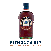 PlymouthGinGlobal drink alcohol bottle england Sticker