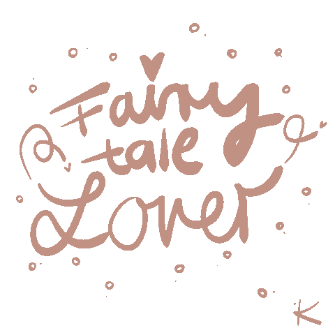 Fairy Tale Typography Sticker
