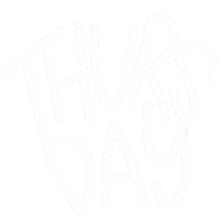 Days Of The Week Calligraphy Sticker