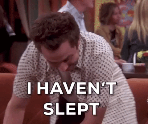 Tired Episode 2 GIF by Friends