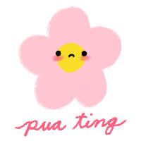 Sad Flower Sticker