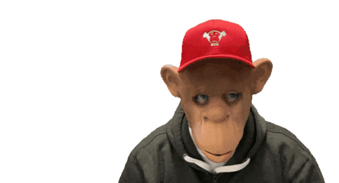 Dab Dabbing Sticker by MonkeyMedia