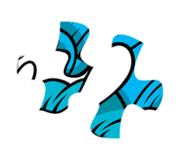 aaron kai puzzle Sticker by Pablo Rochat