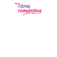 RitmoRomantica radio mujer beso sorpresa Sticker